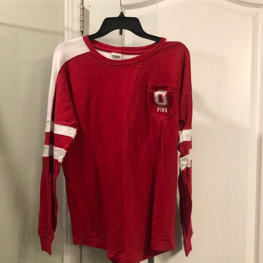 Pink Ohio State Buckeyes Long sleeve shirt
